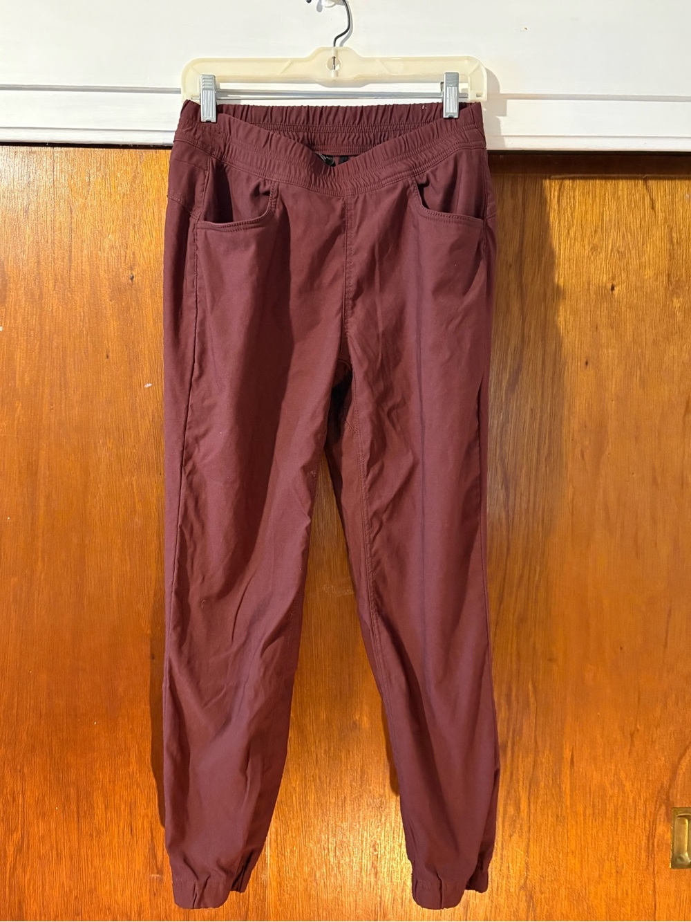prana maroon joggers